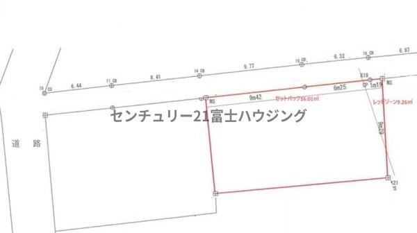 �_�ސ쌧���q�s�咬7���ڂ̓y�n�̊Ԏ��}