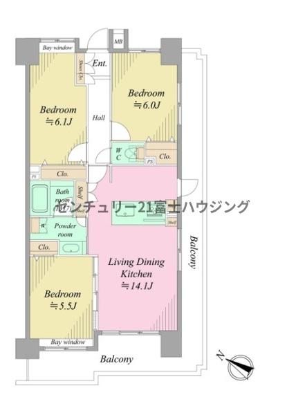 �_�ސ쌧����s���� 669-4�̒��Ã}���V�����̊Ԏ��}