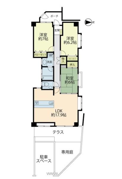 �_�ސ쌧������s���C�ݓ�1���ڂ̒��Ã}���V�����̊Ԏ��}