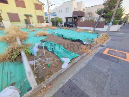 �_�ސ쌧����s����������2���ڂ̓y�n�̑O�ʓ��H�܂ތ��n�ʐ^