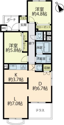 �_�ސ쌧����s�ғ�������2���ڂ̒��Ã}���V�����̊Ԏ��}