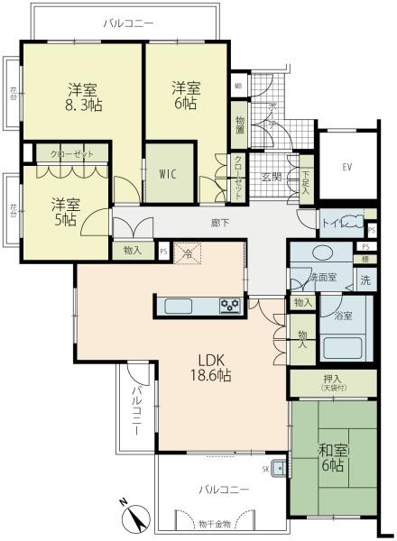 �_�ސ쌧������s���C�ݓ�6���ڂ̒��Ã}���V�����̊Ԏ��}