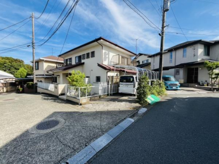 �_�ސ쌧���q�s�R��̓y�n�̑O�ʓ��H�܂ތ��n�ʐ^