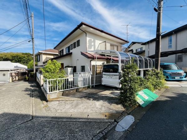 �_�ސ쌧���q�s�R��̓y�n�̑O�ʓ��H�܂ތ��n�ʐ^