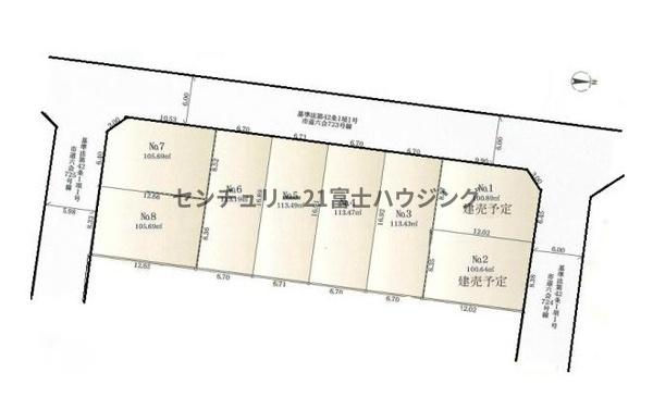 �_�ސ쌧����s�ΐ�2���ڂ̓y�n�̊Ԏ��}