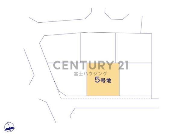 �_�ސ쌧������s�����̓y�n�̊Ԏ��}