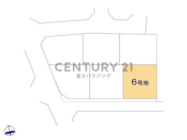 �_�ސ쌧������s�����̓y�n�̊Ԏ��}