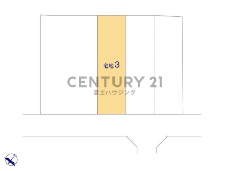 �_�ސ쌧����s�P�s��2���ڂ̓y�n�̊Ԏ��}