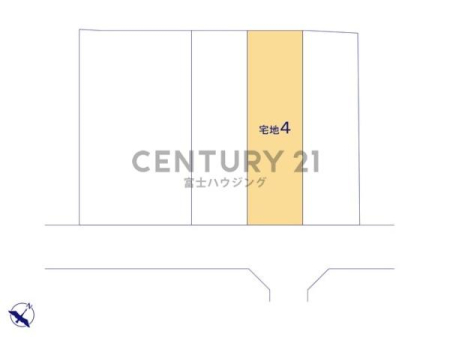 �_�ސ쌧����s�P�s��2���ڂ̓y�n�̊Ԏ��}