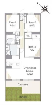 �_�ސ쌧������s���h 396�̒��Ã}���V�����̊Ԏ��}