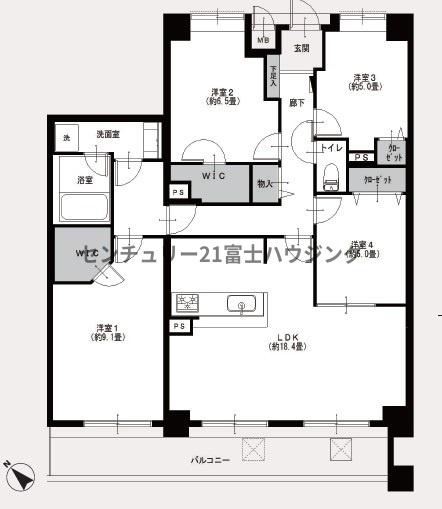 �_�ސ쌧������s���a�c2���ڂ̒��Ã}���V�����̊Ԏ��}