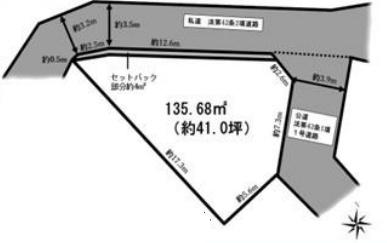 �_�ސ쌧����s�ғ�3���ڂ̓y�n�̊Ԏ��}