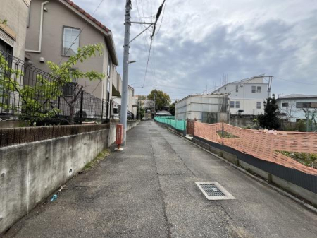 �_�ސ쌧����s�А�2���ڂ̓y�n�̑O�ʓ��H�܂ތ��n�ʐ^