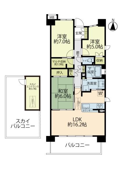 �_�ސ쌧���ˎs�����u�̒��Ã}���V�����̊Ԏ��}