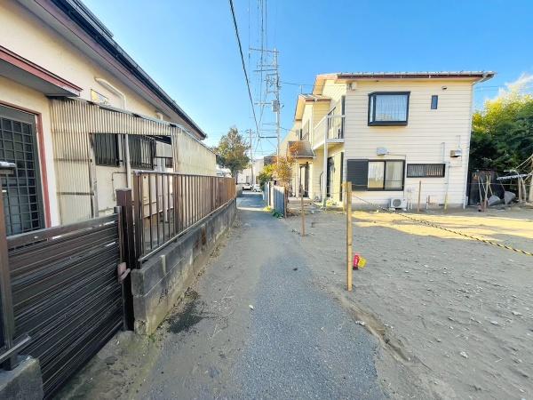 �_�ސ쌧����s�А�2���ڂ̓y�n�̑O�ʓ��H�܂ތ��n�ʐ^