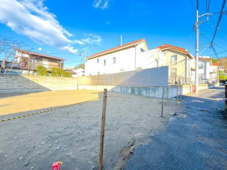 �_�ސ쌧����s�А�2���ڂ̓y�n�̑O�ʓ��H�܂ތ��n�ʐ^