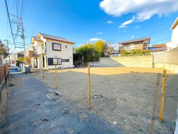 �_�ސ쌧����s�А�2���ڂ̓y�n�̑O�ʓ��H�܂ތ��n�ʐ^