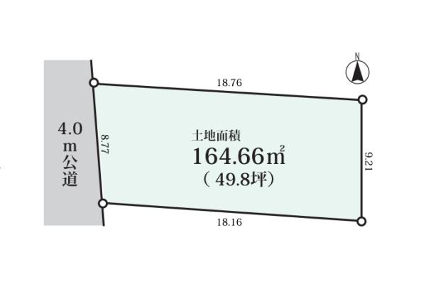 �_�ސ쌧������s����1���ڂ̓y�n�̊Ԏ��}