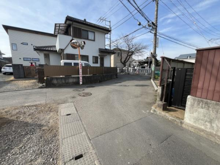 �_�ސ쌧������s�~���̓y�n�̑O�ʓ��H�܂ތ��n�ʐ^