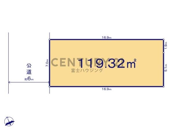 �_�ސ쌧����s���̓y�n�̋��}