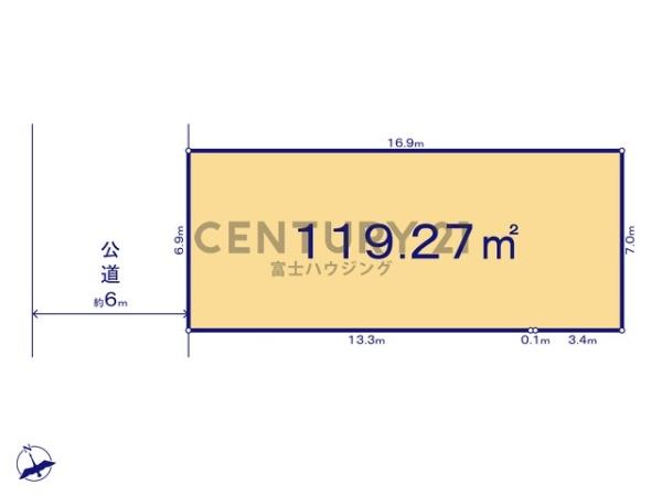 �_�ސ쌧����s���̓y�n�̋��}