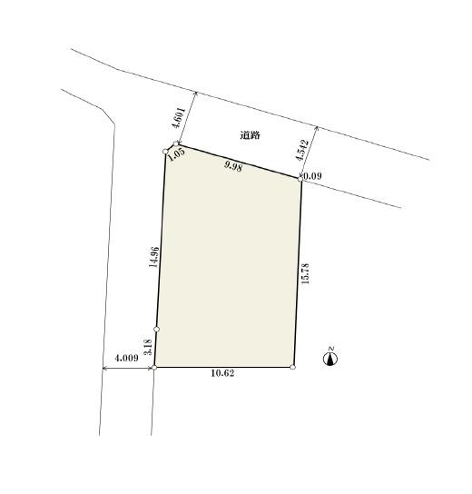 �_�ސ쌧������s���C�ݓ�2���ڂ̓y�n�̊Ԏ��}