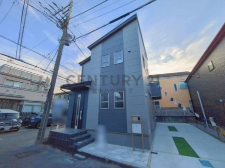 �_�ސ쌧����s�ғ����C��2���ڂ̐V�z��ˌ��Ă̌��n�O�ώʐ^