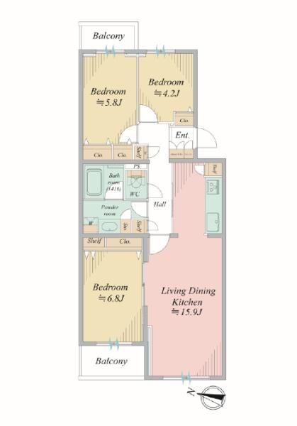 �_�ސ쌧����s�݂��̑�̒��Ã}���V�����̊Ԏ��}