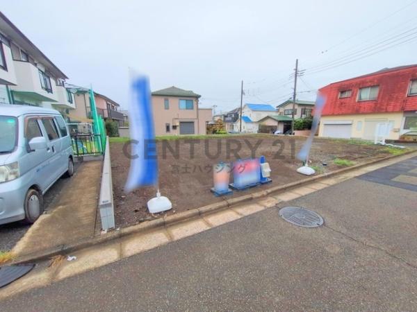 �_�ސ쌧����s�T���1���ڂ̓y�n�̑O�ʓ��H�܂ތ��n�ʐ^