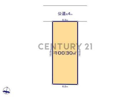 �_�ސ쌧����s���˂̓y�n�̊Ԏ��}