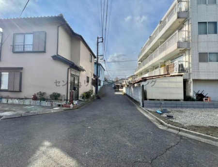 �_�ސ쌧������s���h�̐V�z��ˌ��Ă̑O�ʓ��H�܂ތ��n�ʐ^