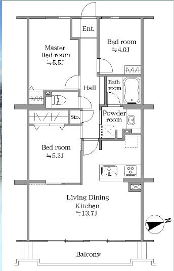 �_�ސ쌧����s���3���ڂ̒��Ã}���V�����̊Ԏ��}