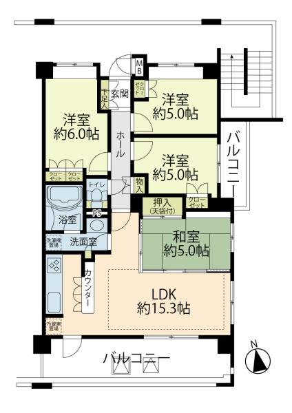 �_�ސ쌧����s���ؑ�1���ڂ̒��Ã}���V�����̊Ԏ��}