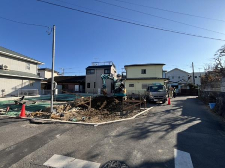 �_�ސ쌧����s�H��2���ڂ̐V�z��ˌ��Ă̂��̑����n