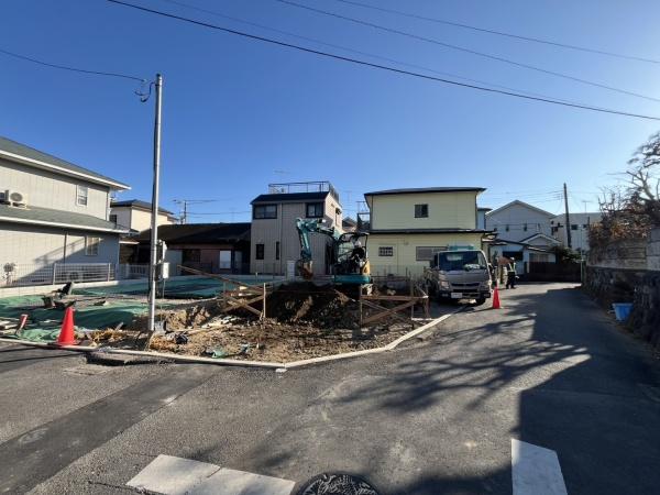 �_�ސ쌧����s�H��2���ڂ̐V�z��ˌ��Ă̂��̑����n