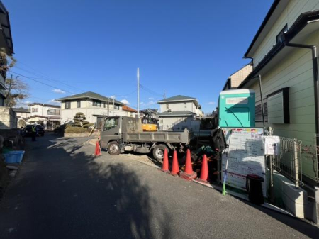 �_�ސ쌧����s�H��2���ڂ̐V�z��ˌ��Ă̂��̑����n