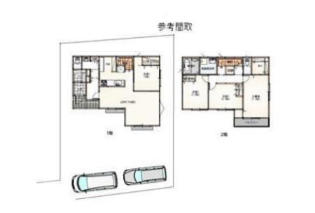 �_�ސ쌧����s�����̓y�n�̊Ԏ��}