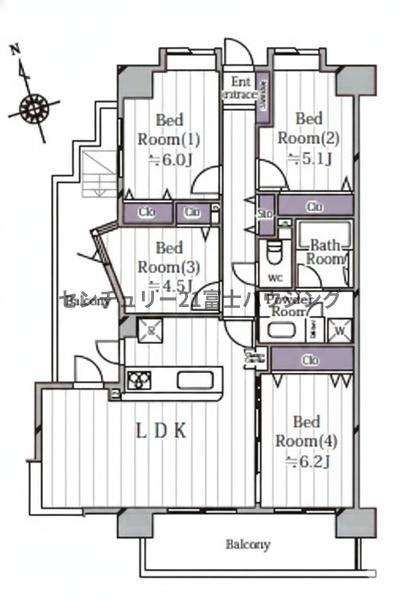 �_�ސ쌧������s�l�V�� 438-2�̒��Ã}���V�����̊Ԏ��}