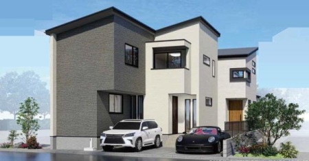 �_�ސ쌧����s�ғ�1���ڂ̐V�z��ˌ��Ă̊����\�z�}(�O��)