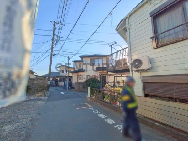 �_�ސ쌧����s�ғ�1���ڂ̐V�z��ˌ��Ă̑O�ʓ��H�܂ތ��n�ʐ^