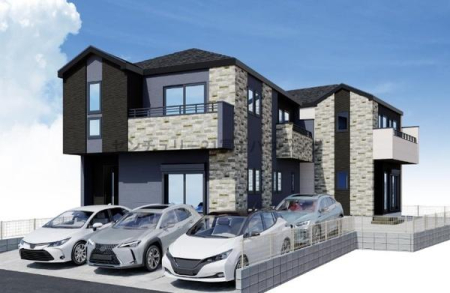 �_�ސ쌧������s����2���ڂ̐V�z��ˌ��Ă̌��n�O�ώʐ^