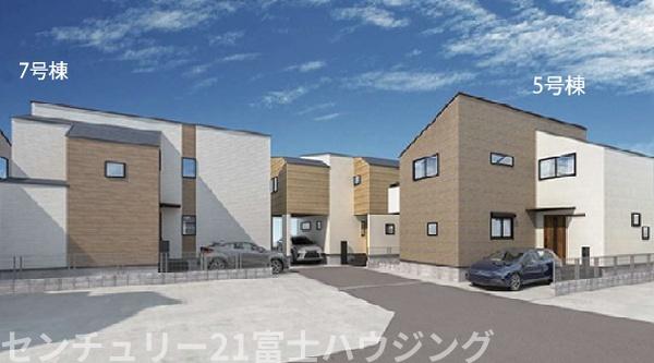 �_�ސ쌧������s�����u1���ڂ̐V�z��ˌ��Ă̌��n�O�ώʐ^