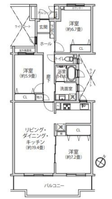 �_�ސ쌧����s�ғ�������2���� 1-4�̒��Ã}���V�����̊Ԏ��}