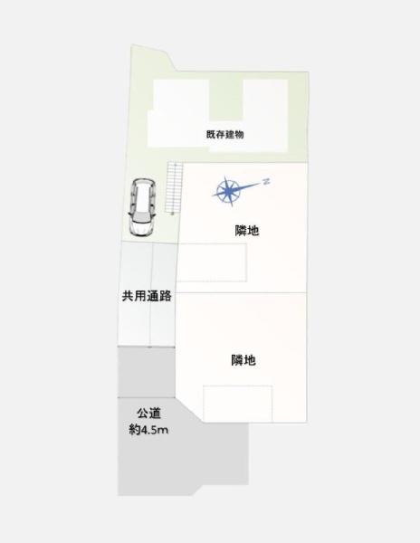 �_�ސ쌧����s�n��3���ڂ̓y�n�̊Ԏ��}