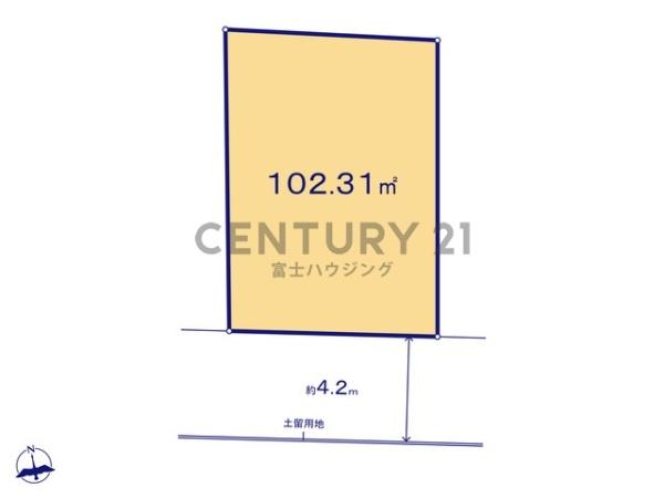 �_�ސ쌧������s�Ï��̓y�n�̋��}