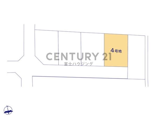 �_�ސ쌧������s�Ï��̓y�n�̊Ԏ��}