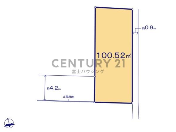 �_�ސ쌧������s�Ï��̓y�n�̋��}