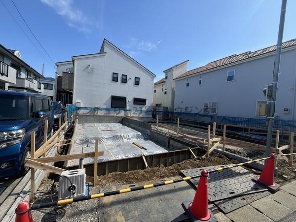 �_�ސ쌧������s�����̐V�z��ˌ��Ă̌��n�O�ώʐ^