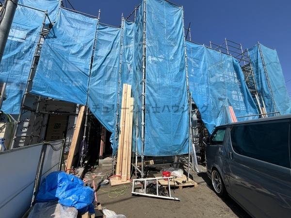 �_�ސ쌧������s���C�ݖk5���ڂ̐V�z��ˌ��Ă̌��n�O�ώʐ^