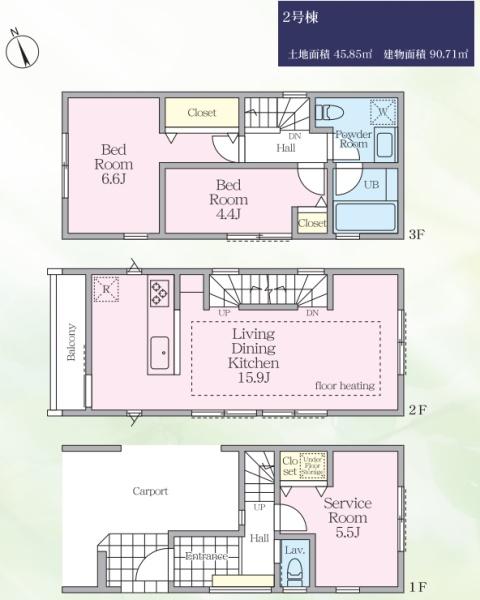 �_�ސ쌧���q�s��D4���ڂ̐V�z��ˌ��Ă̊Ԏ��}